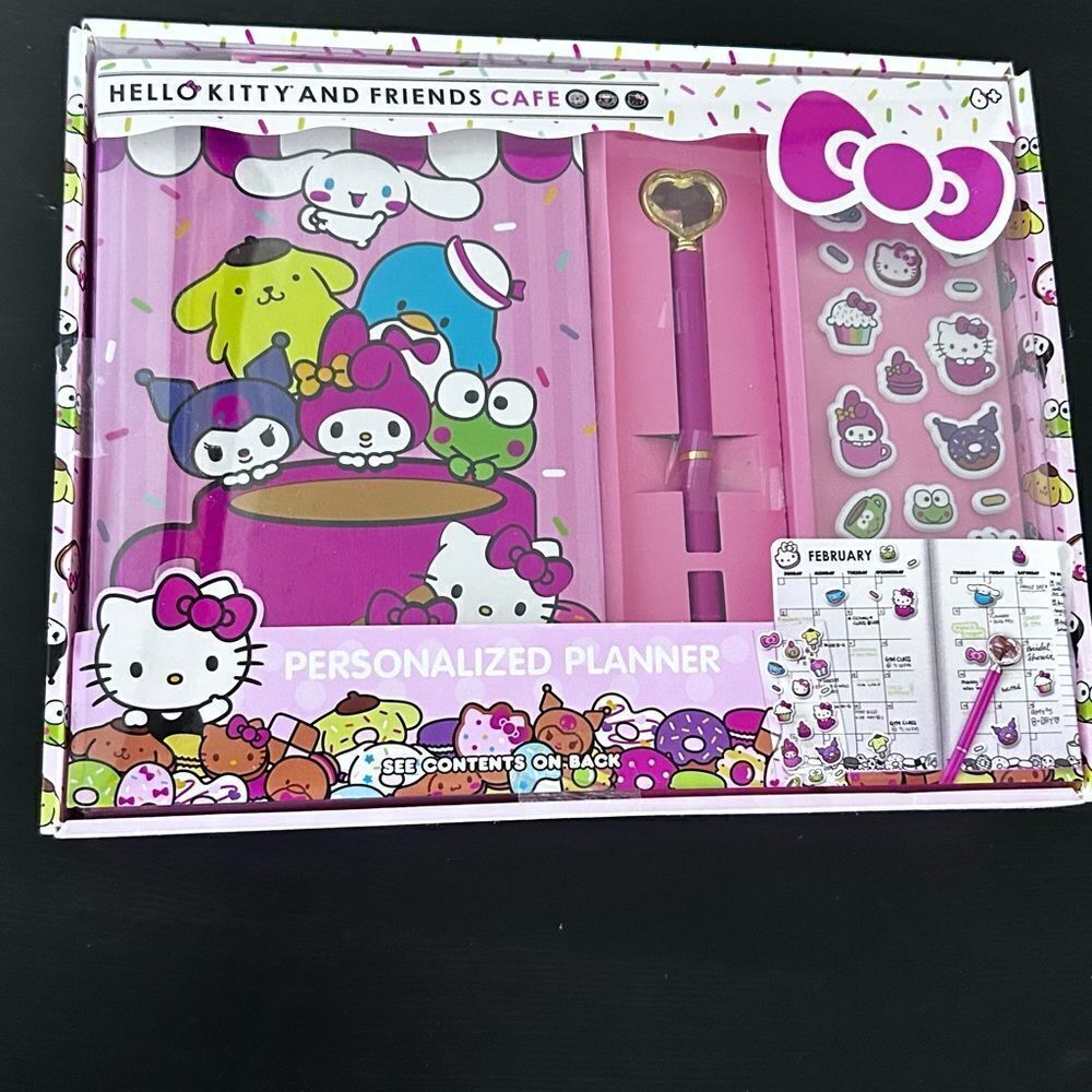Sanrio Hello Kitty & Friends Planner Set 3 pc 80 pg planer, stickers and…